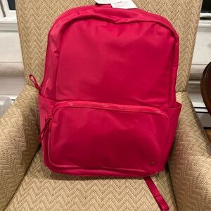 Lululemon Athletica Everywhere Vibrant Red Backpack BNWT